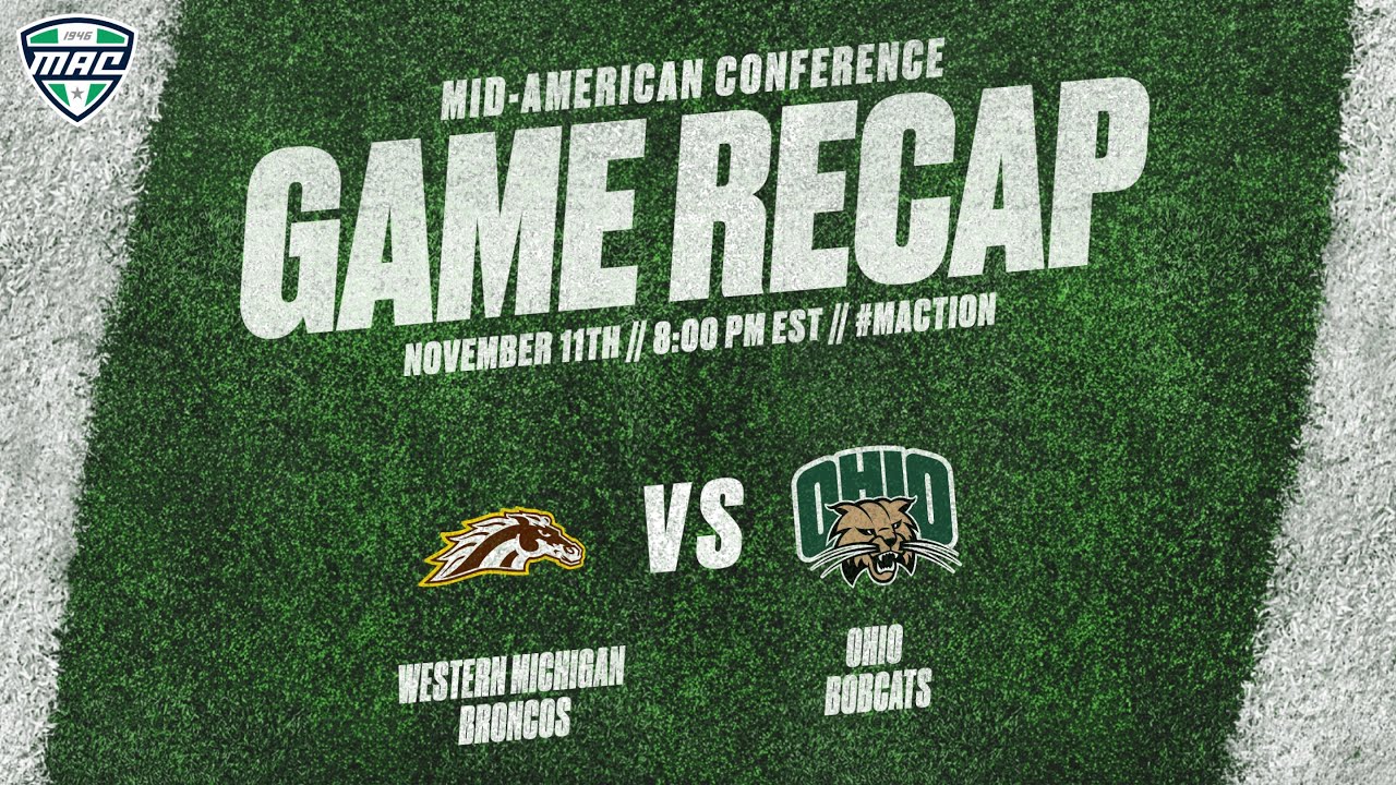 Condensed Game: Western Michigan 17, Ohio 13 | 11.11.25