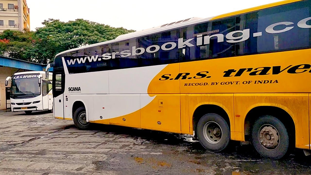 SRS Travels Bus Depot in Bangalore  PART - 1 | BUS Depot 360° Guide | GORTC