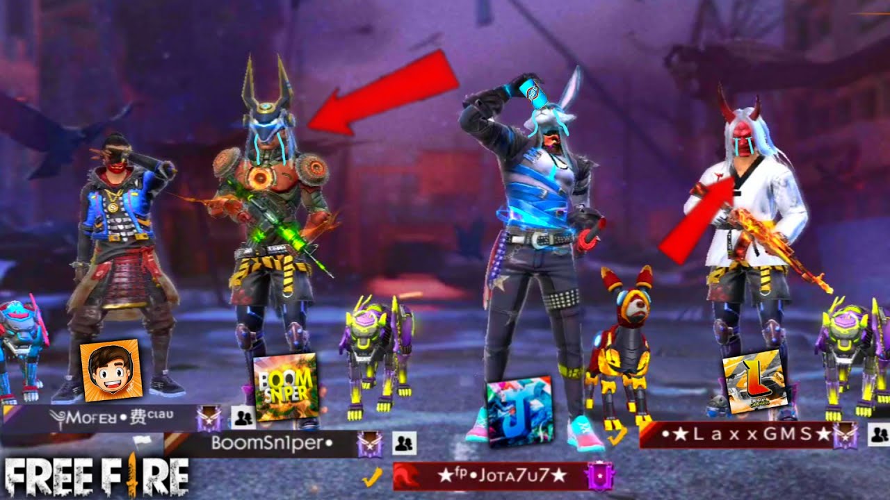 MI AMIGO TÉRMINO LLORANDO POR ESTE RETO EN FREE FIRE c/ Boomsniper LaxxGms y Mofers