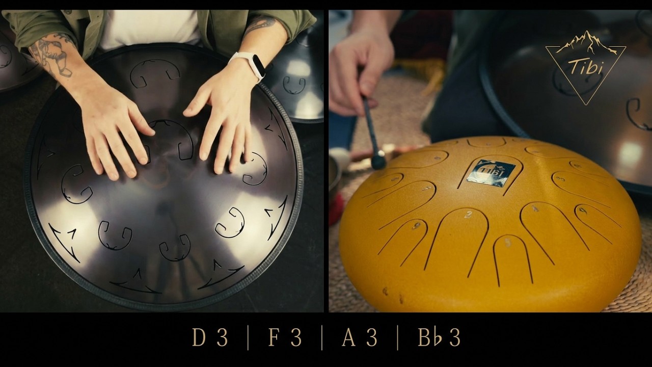 Tibi drum and... Tank drums