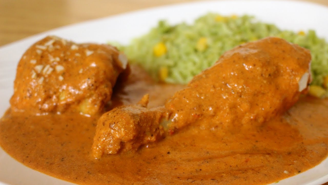 POLLO EN SALSA DE ALMENDRAS | ALE DE NAVA