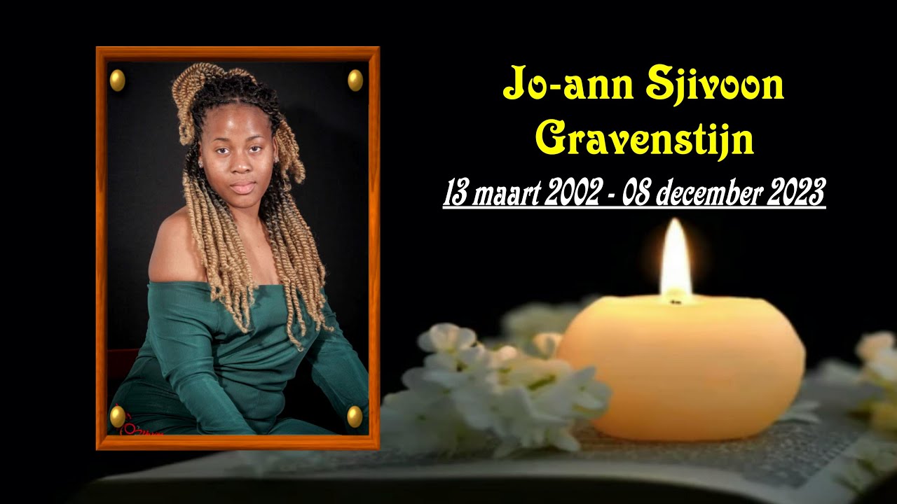 De Uitvaart van: Jo-ann Sjivoon Gravenstijn