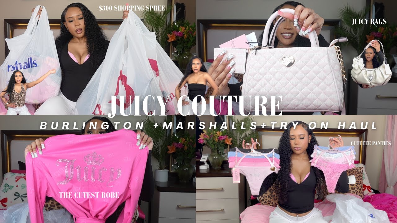 EVERYTHING JUICY COUTURE: PURSES, SHOES, PANTIES + CLOTHING TRY ON HAUL