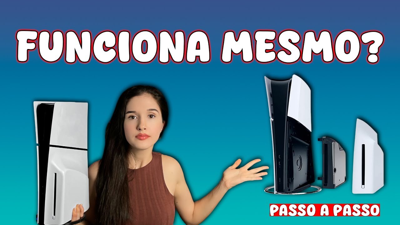 Instalei o LEITOR DE DISCO do PS5 SLIM no PS5 PRO - Veja como! 