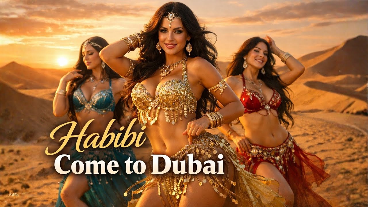Habibi Come to Dubai | Arabic Love Song 2026 | Arabic Pop & Mezdeke Music