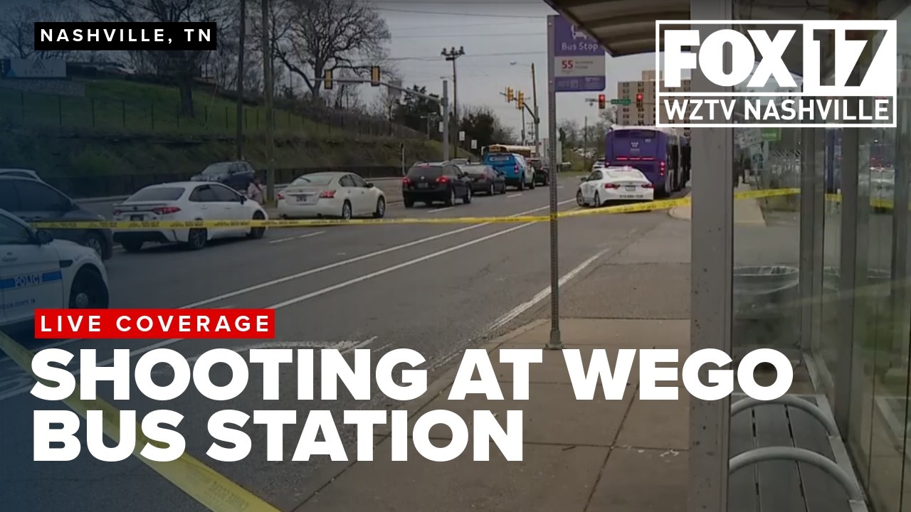 Shooting at WeGo bus station in South Nashville