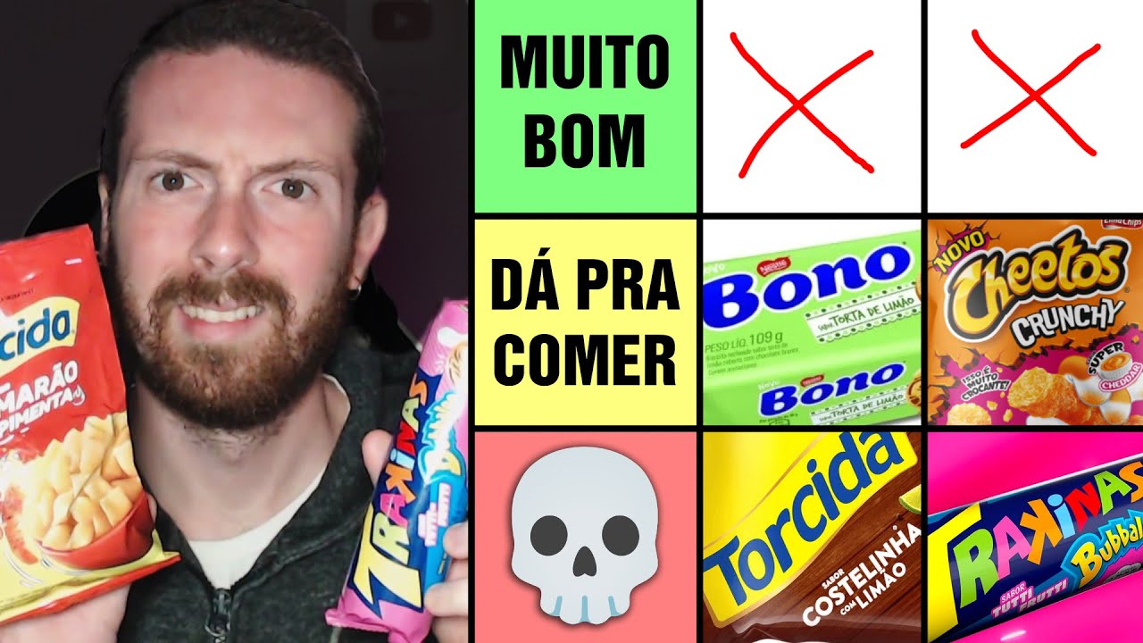 Provando sabores ZOADOS de comidas famosas...