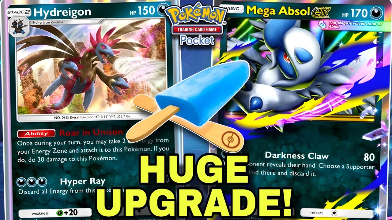 This New Upgraded MEGA ABSOL HYDREIGON Deck Is Dominating the Meta Right Now! | Pokemon TCG Pocket