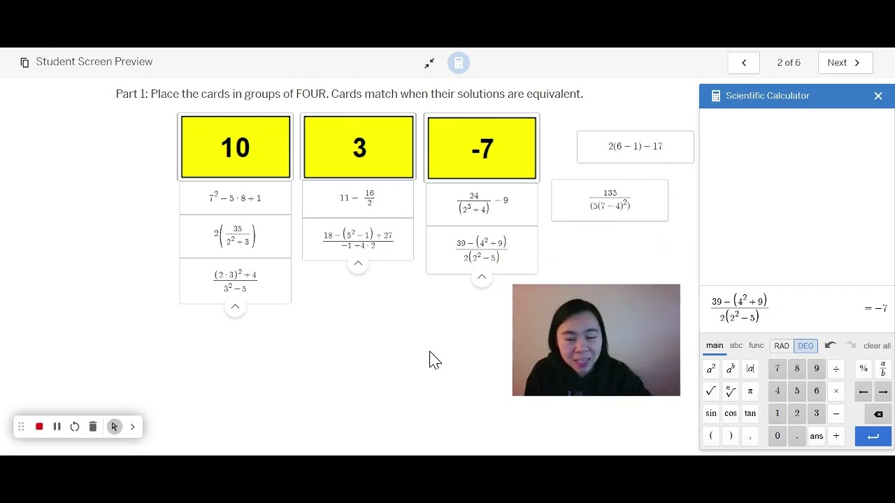 Expressions Desmos