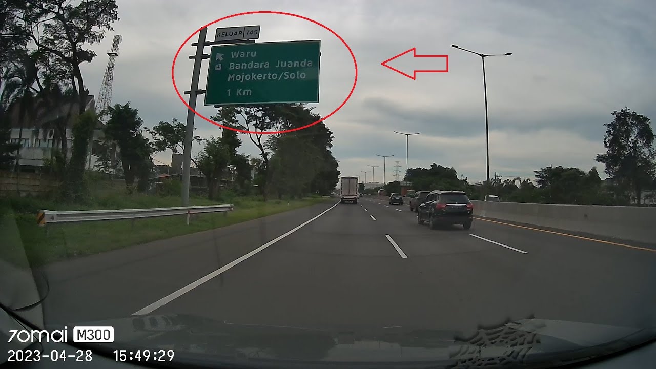 [Toll] Jangan Salah Belok! Ini Arah Menuju Bunderan Waru Dari Sidoarjo