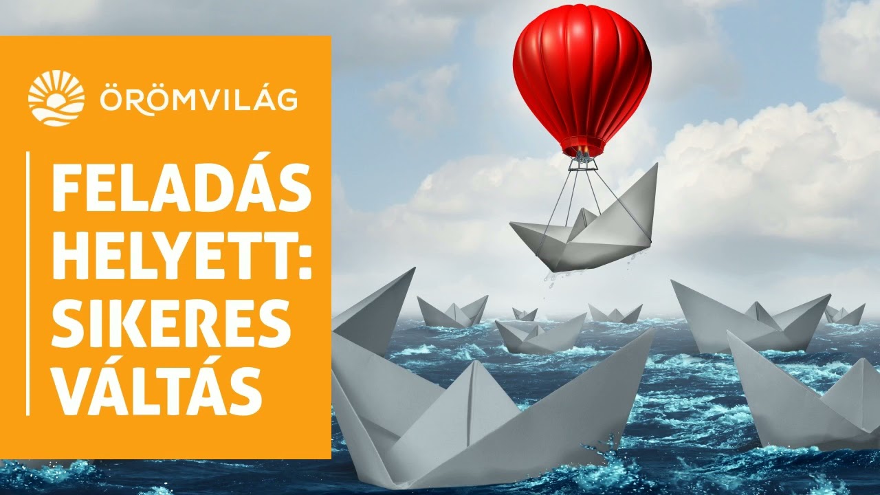 # 103  Feladás helyett: sikeres váltás - Örömvilág podcast - Tomek Noémi