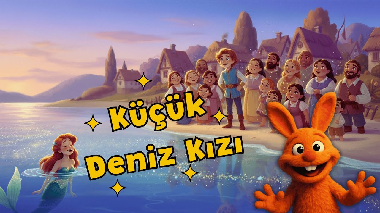 Küçük Deniz Kızı | Çocuk Masalı |@BunnyDooTV #masal #çocukmasalı