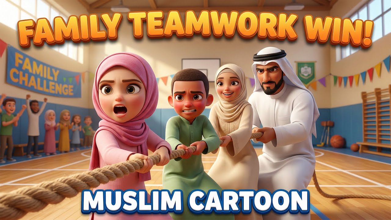 Me & My Family Challenge | Musa & Amina Episode | Islamic Cartoon