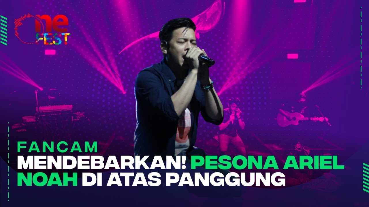 [Vertical Video] Vokal Memukau Ariel Noah Nyanyikan Menemaniku | One Fest