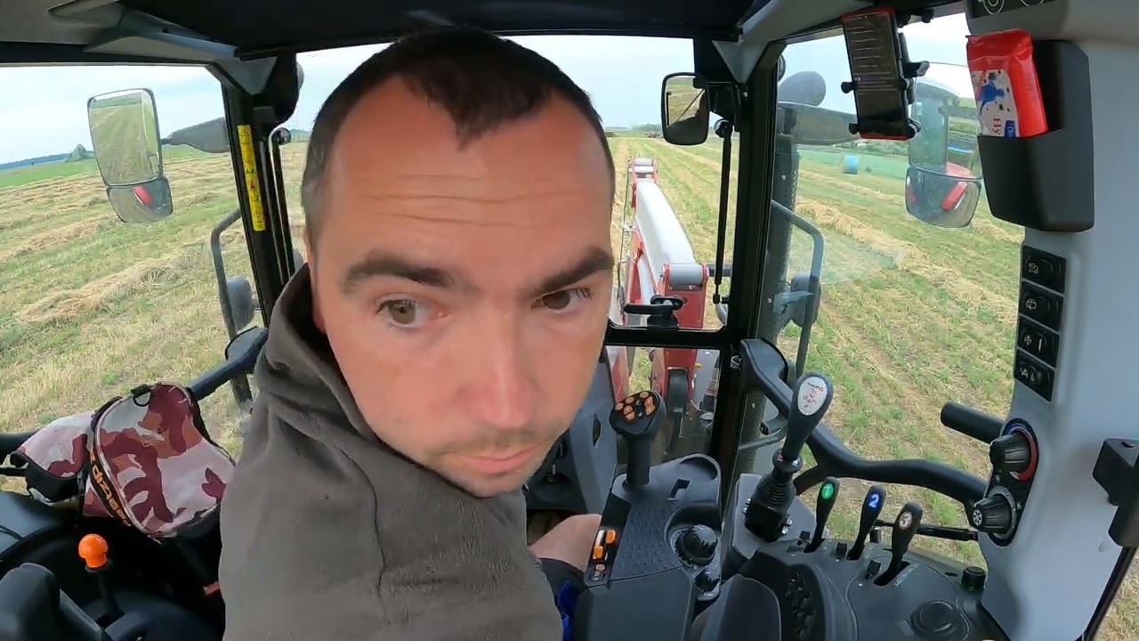 Mindennapok a mezőgazdaságban! Lucerna bálázás. Steyr multi 4110 & Claas variant 180 [2022.05.21]