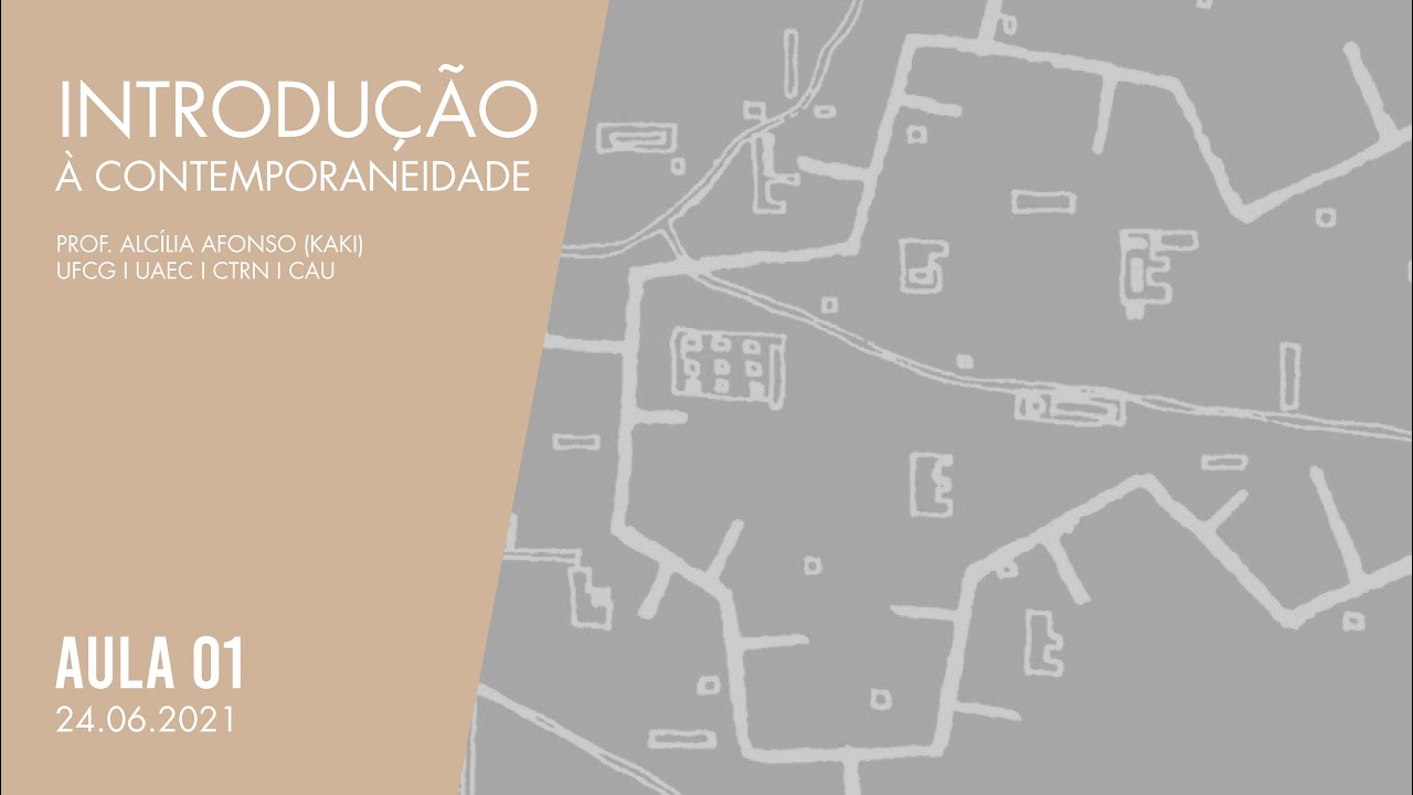 AULA 01 I Introdução à Contemporaneidade