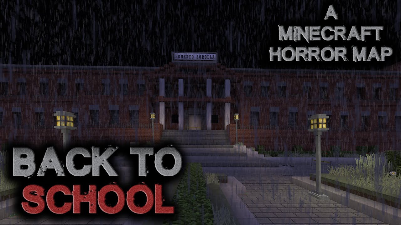 Minecraft Horror Map - Back to School