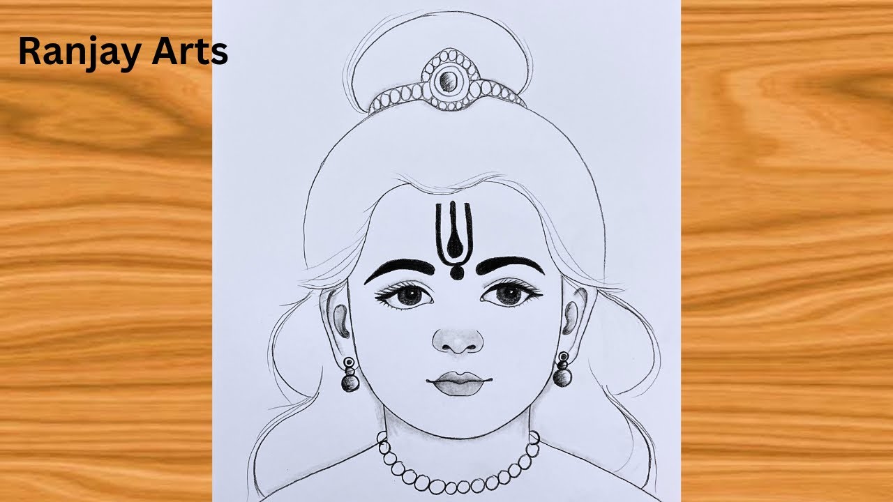 How To Draw Shree Ram Ji Easy Step By Step