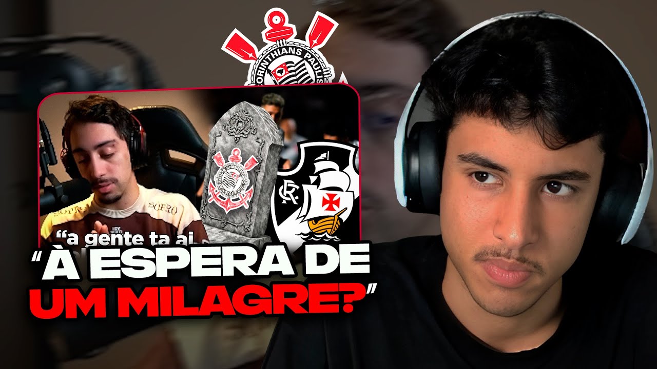 REACT DO RENATINHO: MEU CORINGÃO ESTÁ MORTO. | JOGANDO A VIDA FORA