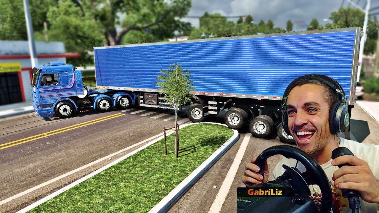 ESSE CAMINHÃO É ESTRANHO E A SAGA DA ULTRAPASSAGEM - Vida de Caminhoneiro 289 - Euro Truck 2