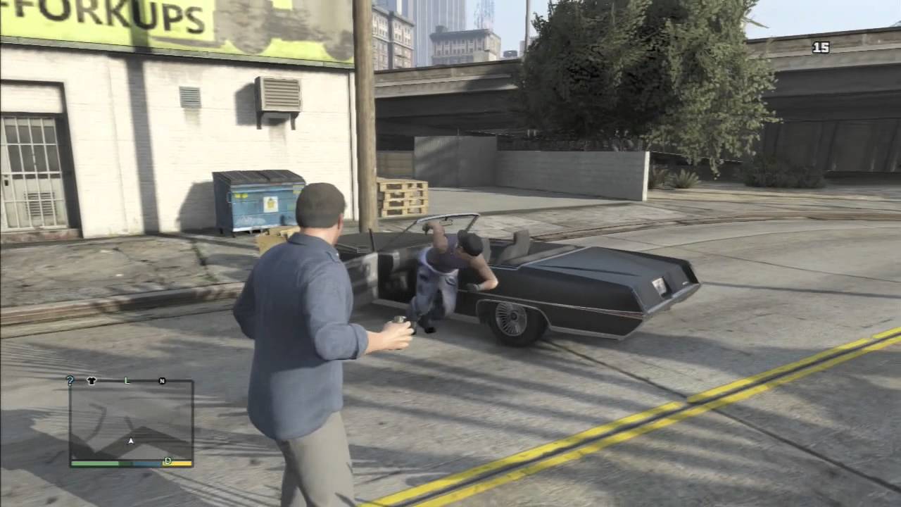 GTA 5 Flipping People Off (Giving The Middle Finger) Montage