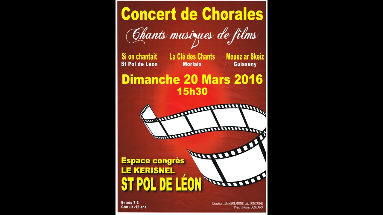 Concert de Musiques de Films