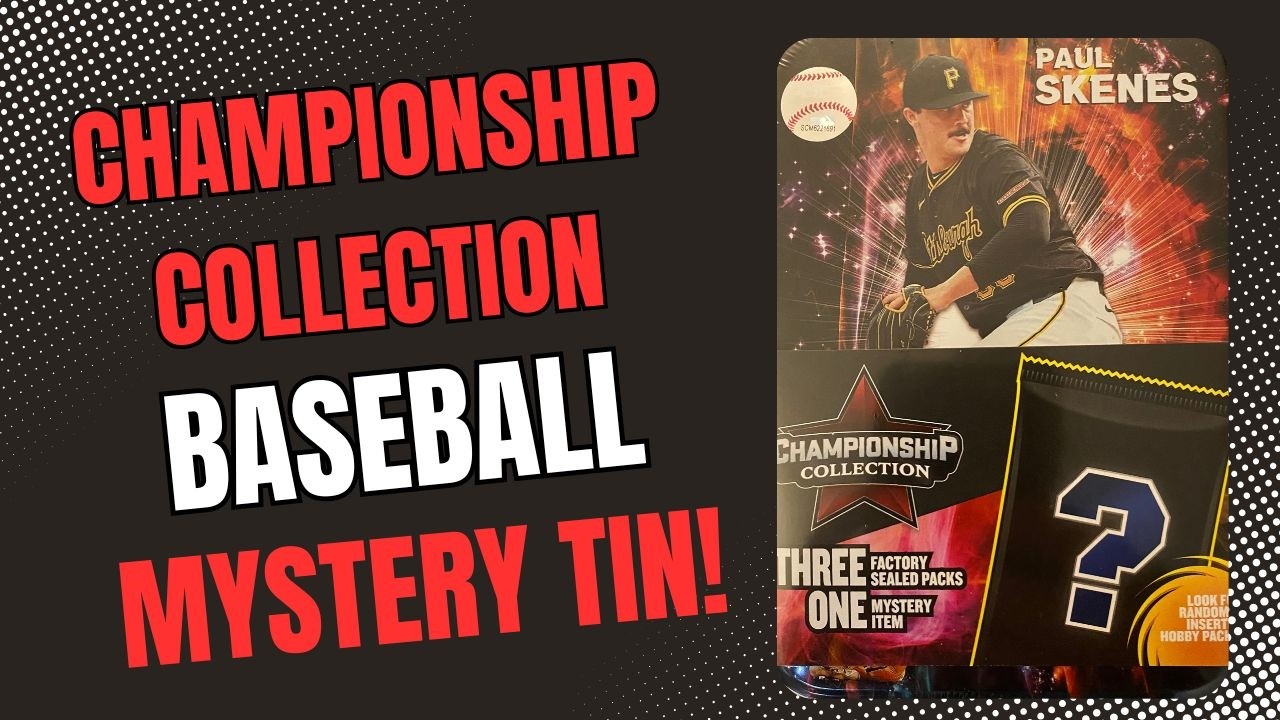 2026 CHAMPIONSHIP COLLECTION PACK PACK MYSTERY TIN! #topps #baseballcards