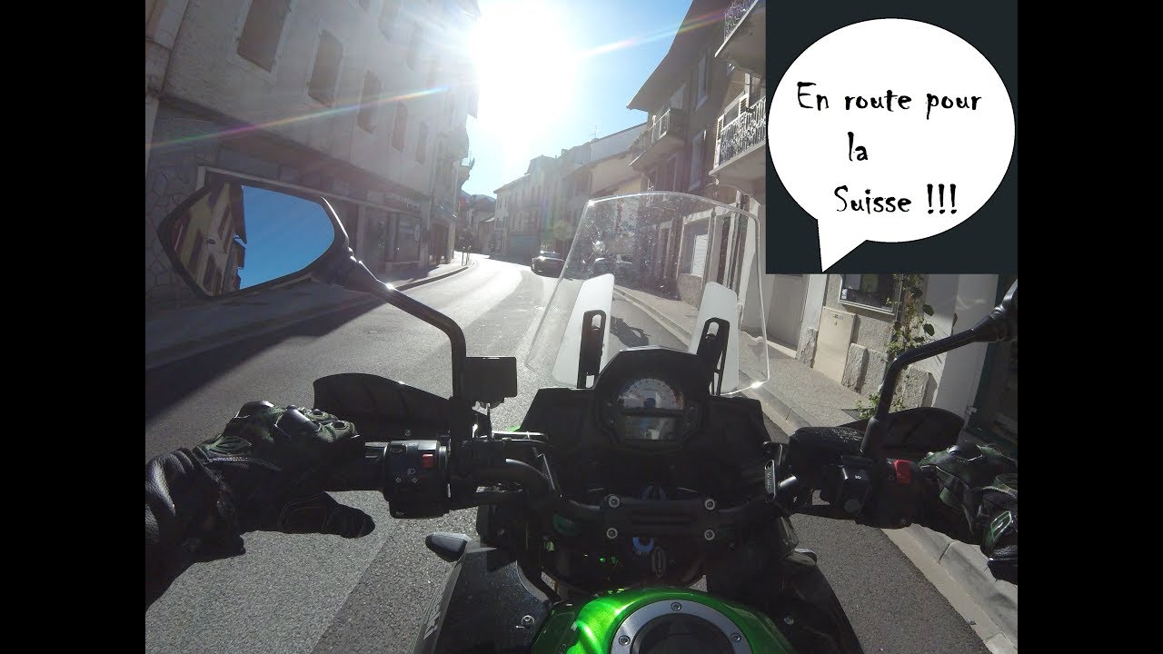 Roadtrip de l'été en Versys 650 - 3: la Suisse et le lac de Derborence