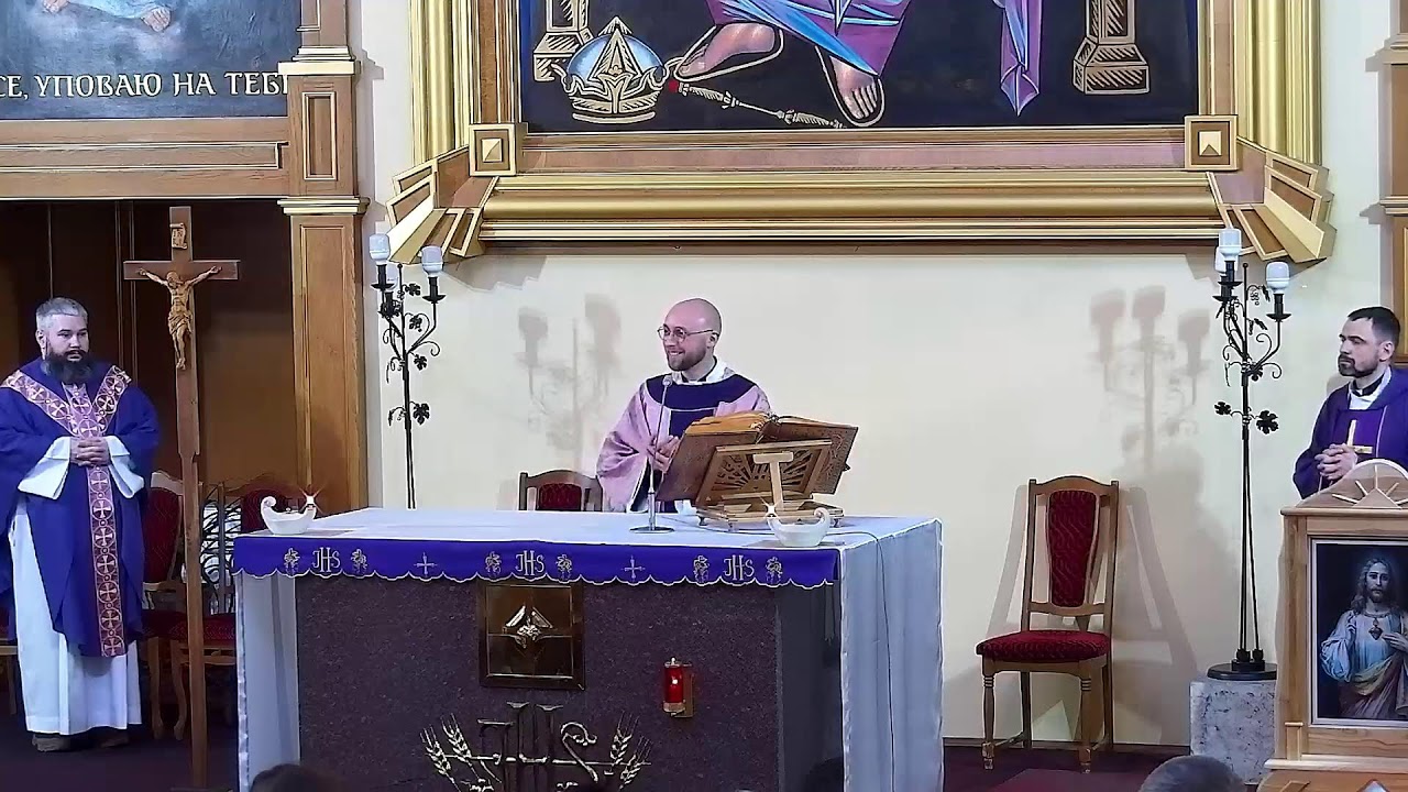 Денна Свята Літургія в Санктуарії Бога Отця Милосердного 15.03.2026