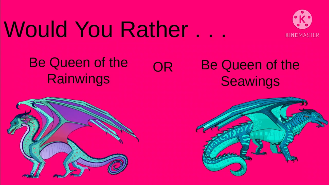 Wings of Fire Would You Rather!