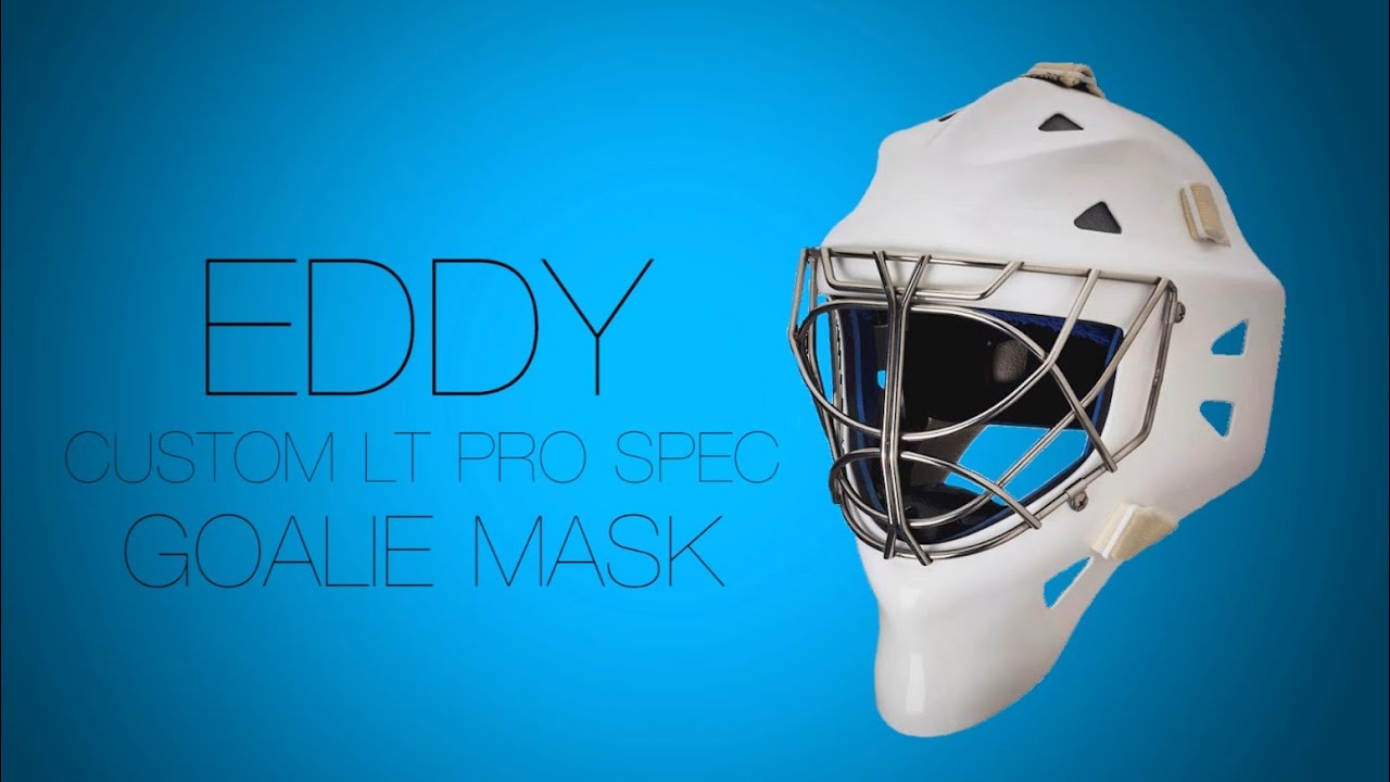 Eddy Custom LT Pro Spec Goalie Mask