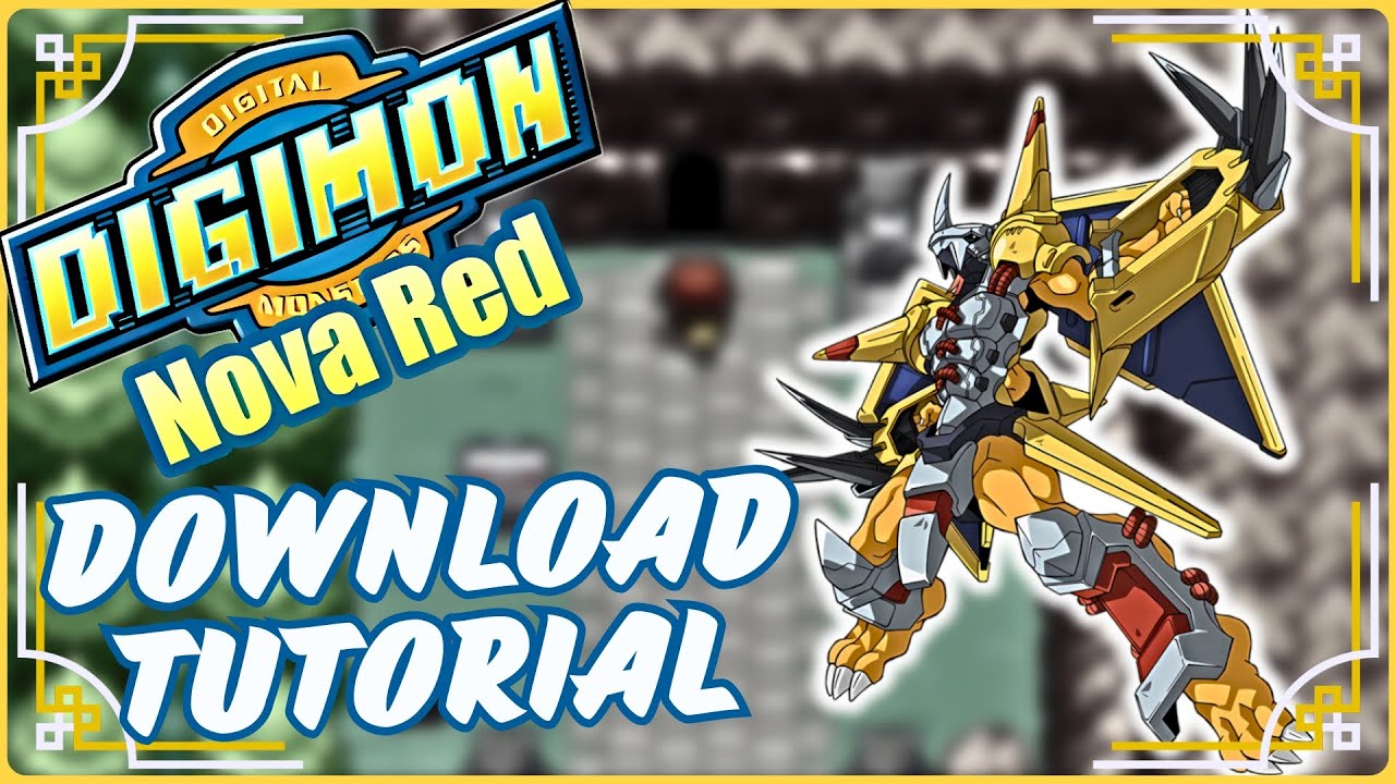 Digimon Nova Red Download Tutorial and Why You HAVE To Play It!