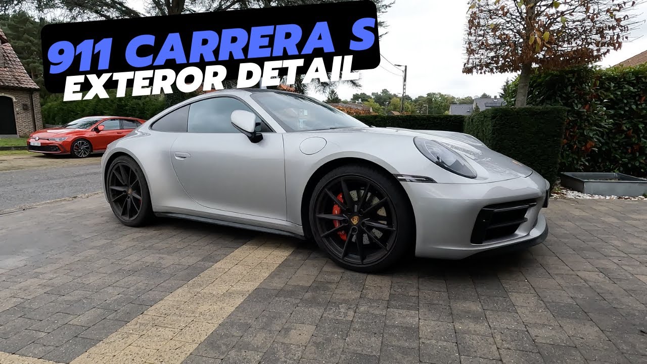 Cleaning A Porsche 911 Carrera S - Exterior Auto Detailing