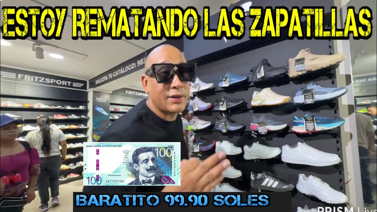 EL VERDADERO REMATE DE ZAPATILLAS ORIGINALES #fritzsport #tioyolu #ninhoviejo #cuevita