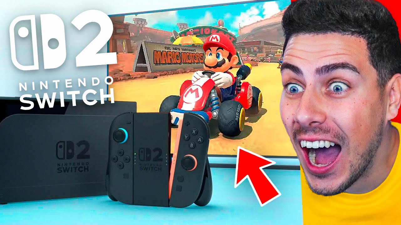REACCI&Oacute;N al NUEVO MARIO KART 9 y a la Nintendo Switch 2
