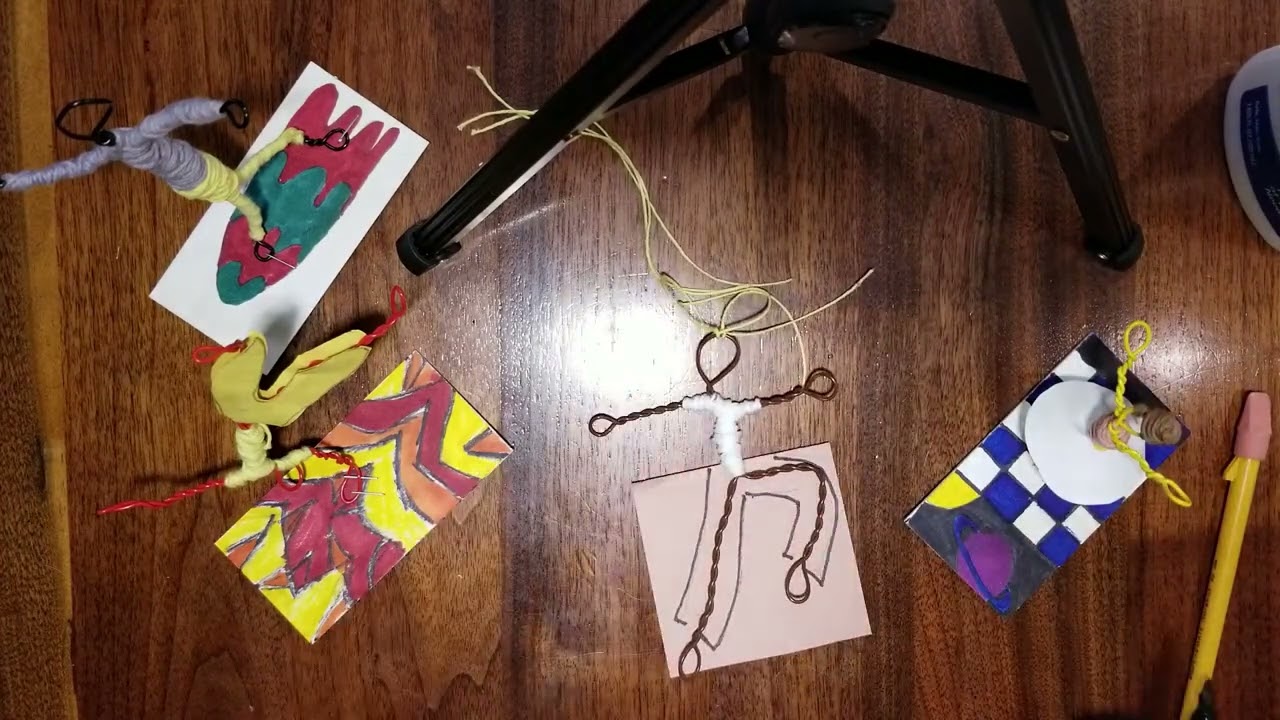 Clothes and Props for Wire Figures