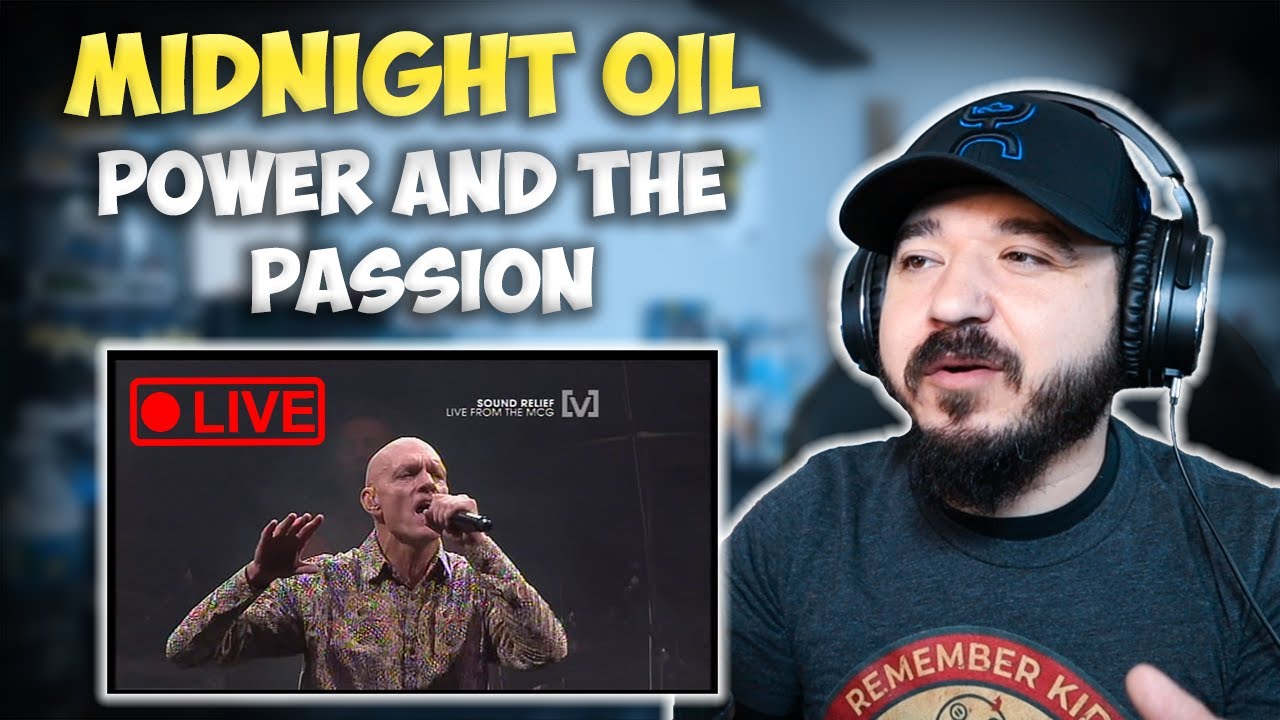 MIDNIGHT OIL - Power And The Passion (Live Sound Relief 2009) | FIRST TIME REACTION