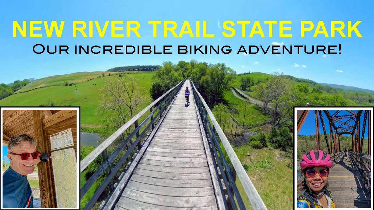 Biking the New River Trail State Park