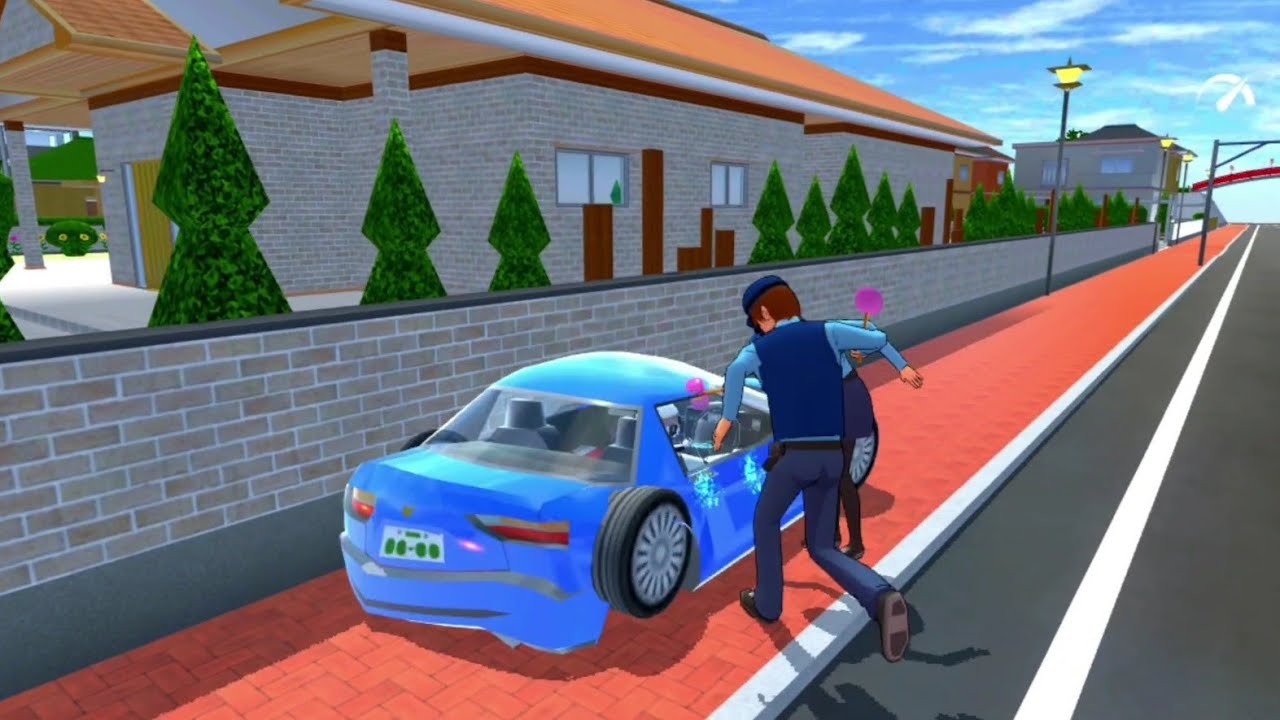 sakura police attack sakura girl | Girl Takes Stand: Police Chase Down Car Thief | sakura simulator