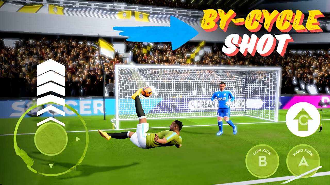 DLS 24 BICYCLE KICK TOUTORIAL | BICYCLE SKILLS IN DREAM LEAGUE SOCCER 2024.