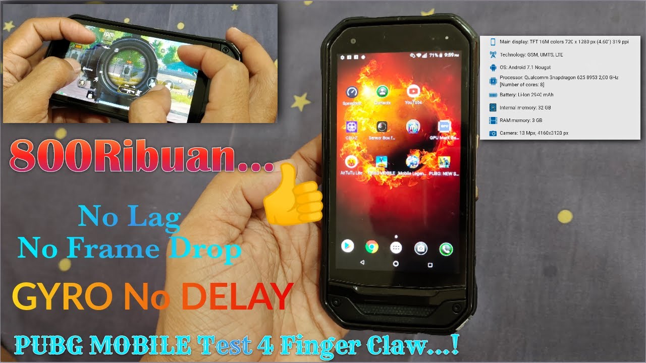 KYOCERA TORQUE G03 PUBG TEST 2022
