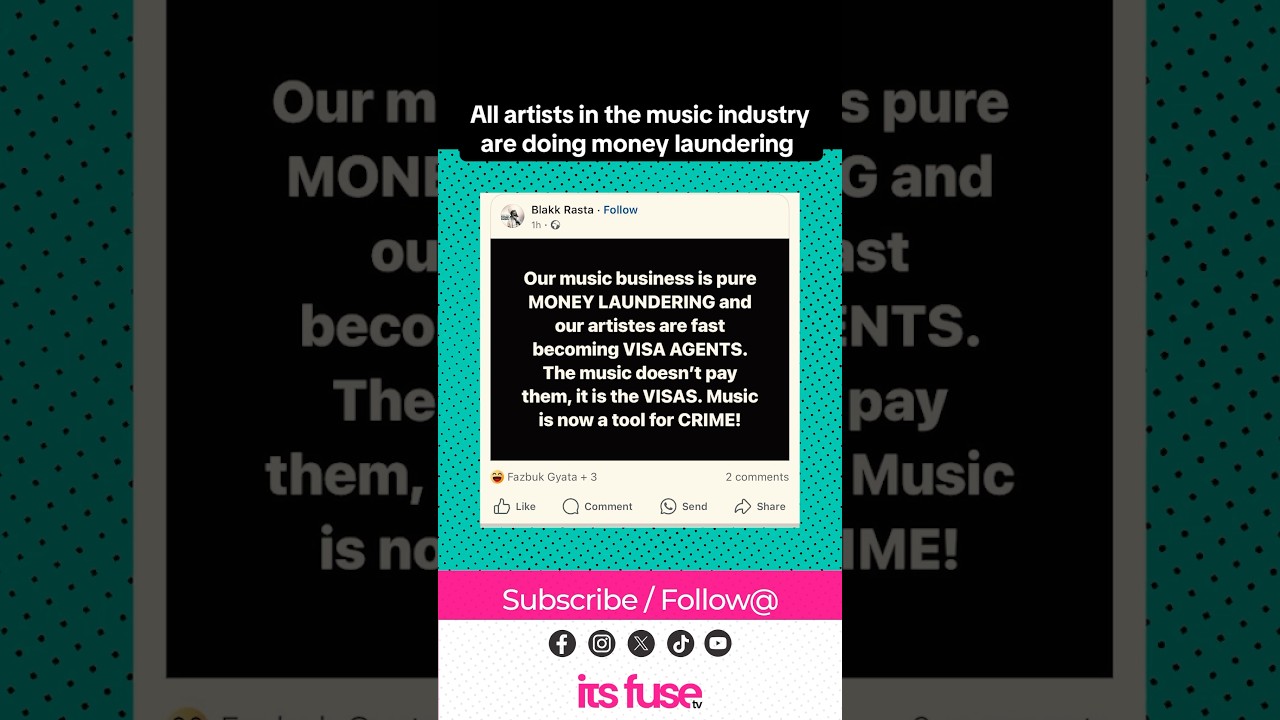 Artists are doing money laundering. #ghana #ghanamusic
