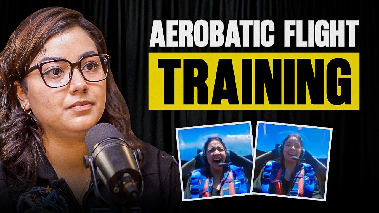 Jagriti Luitel’s Aerobatic Flight Training for Astronaut Skills | Sushant Pradhan Podcast