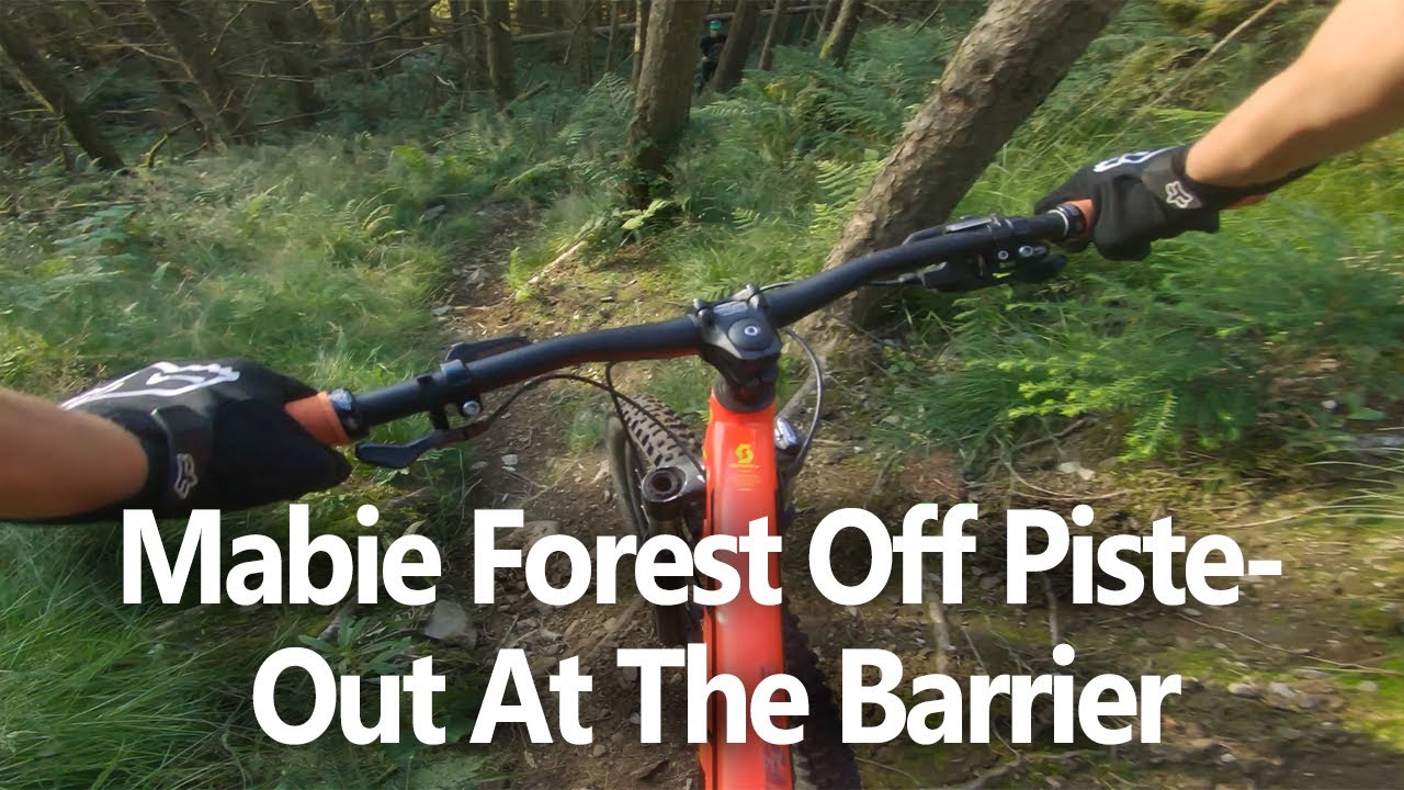 Mabie Forest MTB - Out At The Barrier (4K 25fps Run)