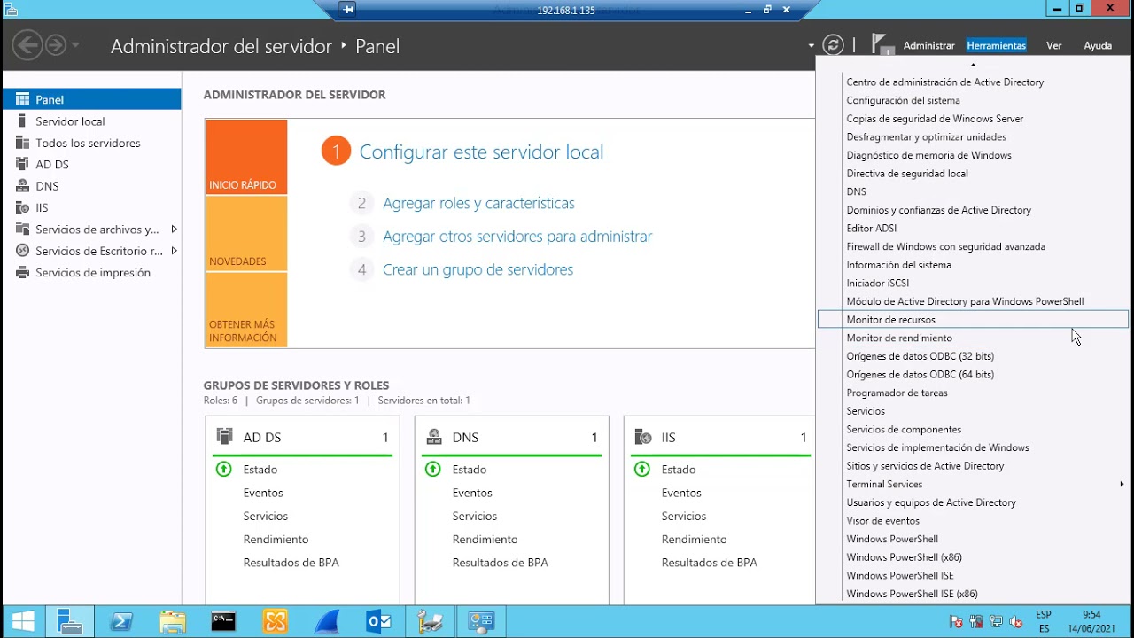 Windows Server 2012 - Instalación de una impresora de red (en servidor y cliente)