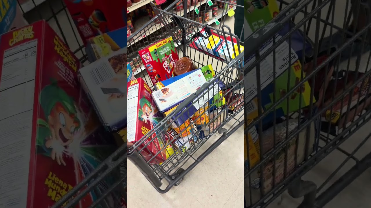 Spending My Food Stamps Before They Turn Them Off 😩🛒 #groceryhaul