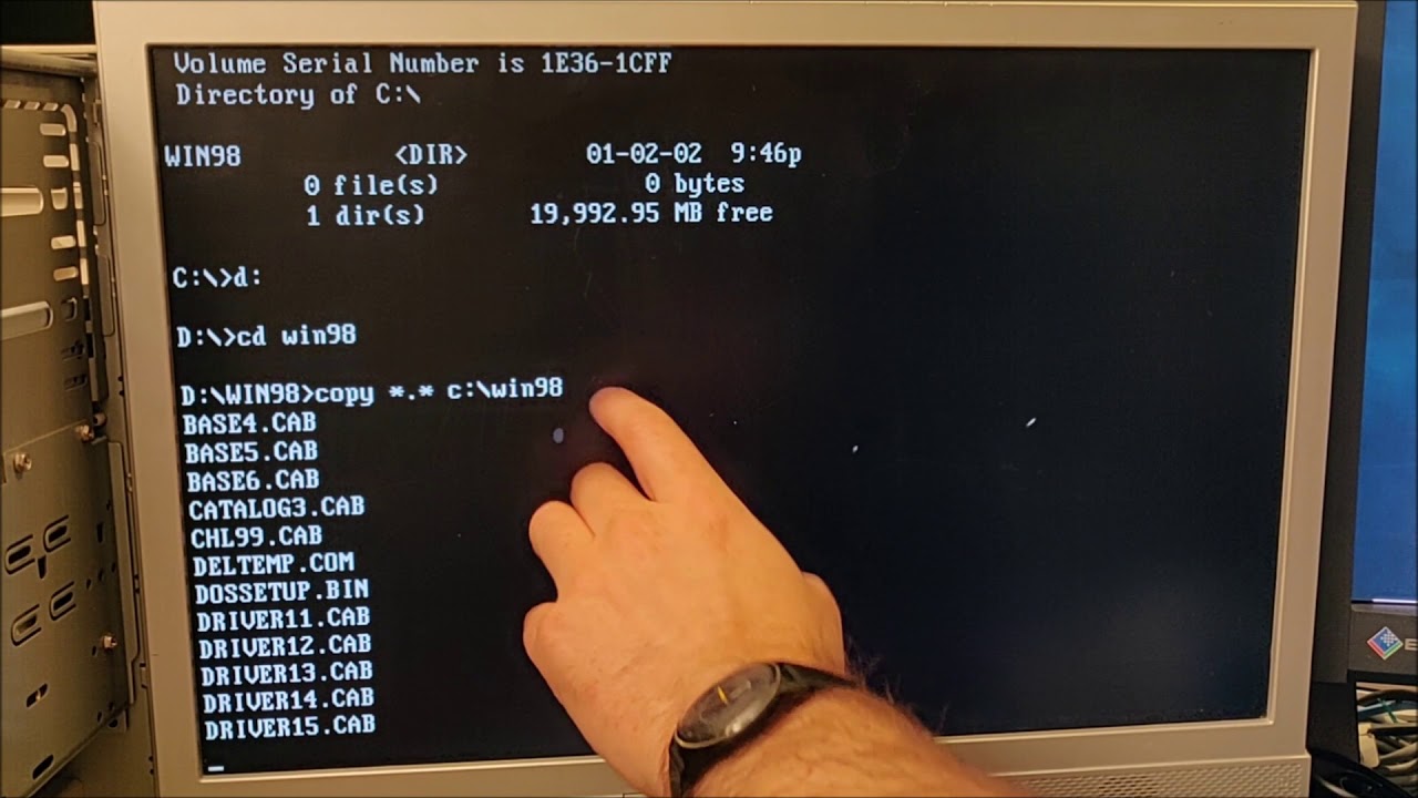 Installing Windows 98SE - Retro PC Build - Socket 370 - [Part 4]