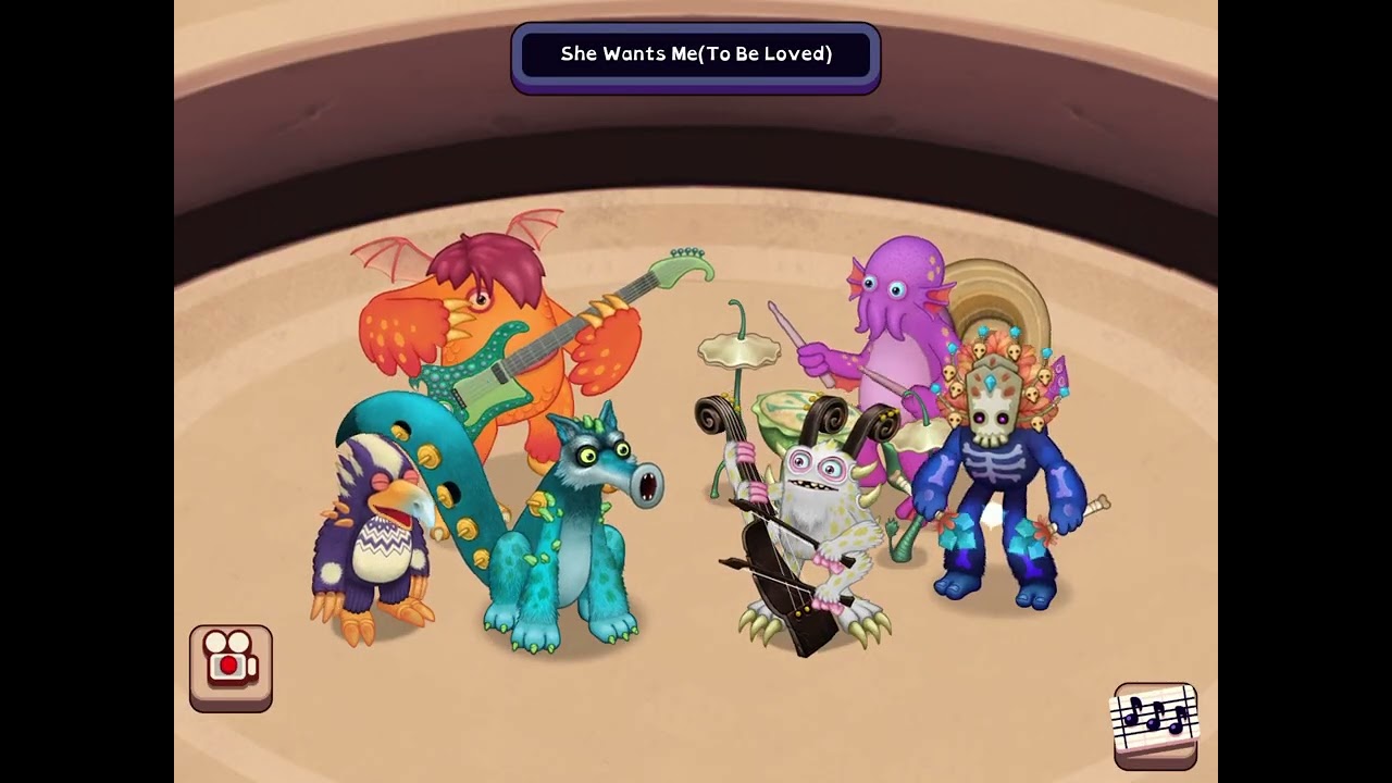 She Wants Me (To Be Loved) by @TheHappyFits in MSM Composer #music  #mysingingmonsters #cover 