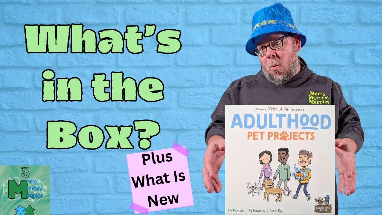 Adulthood: Pet Projects - Unboxing & How to Play