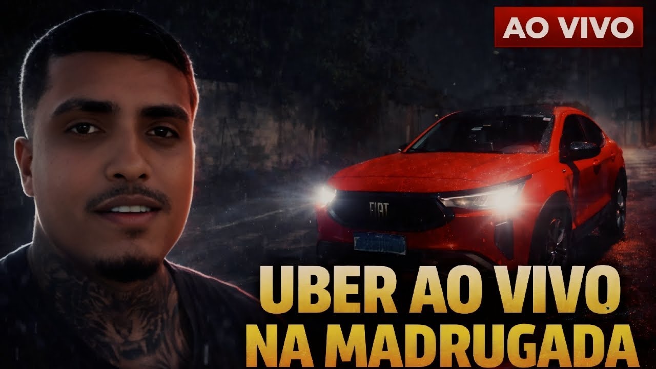 🌃🚗 UBER AO VIVO NA MADRUGADA EM SÃO PAULO